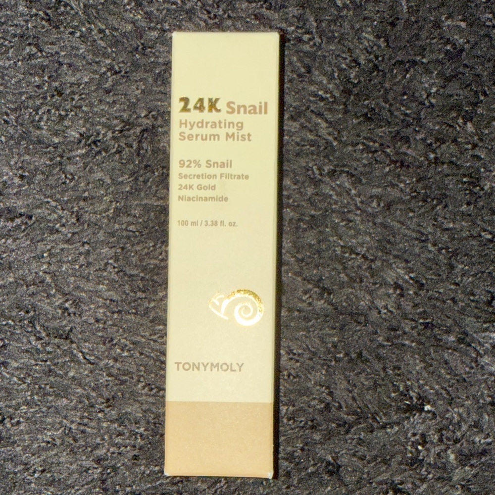 TONYMOLY 24K Snail Hydrating Serum Mist bnib
